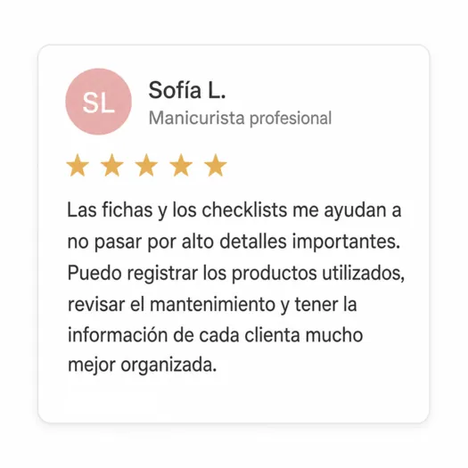 Reseña sobre Manuales Nail Listos